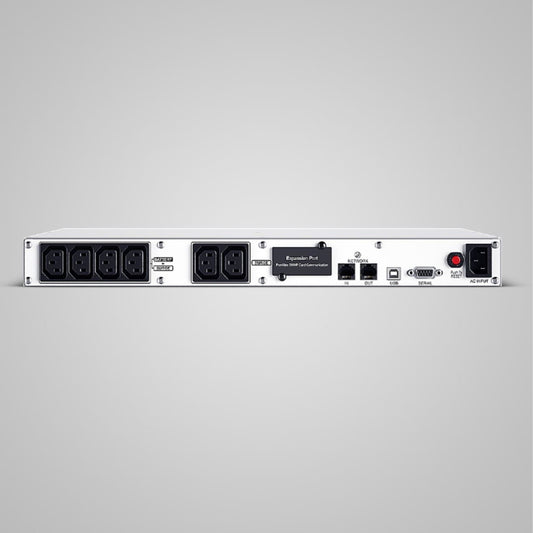 SAI Interactivo Rack 1U CyberPower OR1000ERM1U 1000VA | AVR, Hot-Swap y 6 Tomas IEC