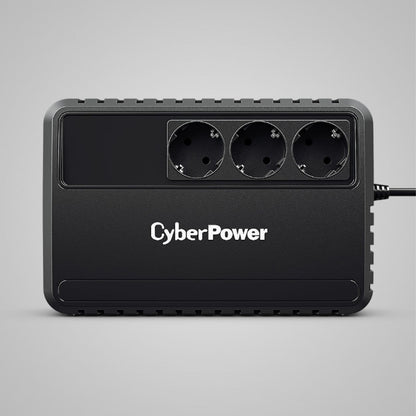 SAI CyberPower BU650EG | 650 VA / 360 W | 3 enchufes, Line Interactive (AVR) · Compacto, silencioso y eficiente
