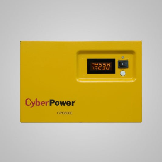 Sistema de Emergencia CyberPower CPS600E 420W | Onda Pura para Calderas, Motores y Larga Autonomía