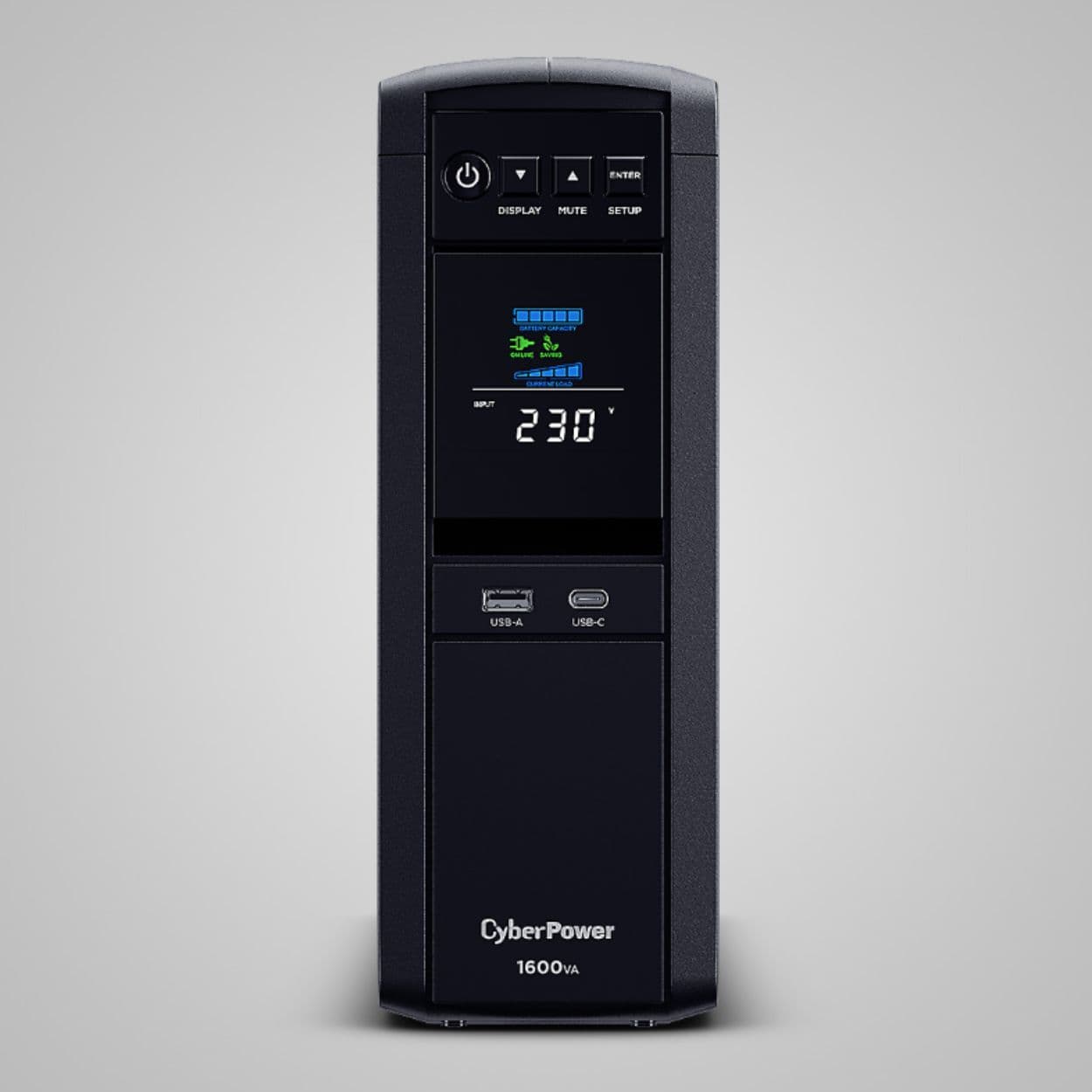 SAI Interactivo CyberPower CP1600EPFCLCD 1600VA/1000W | Onda Pura, AVR y Puertos USB