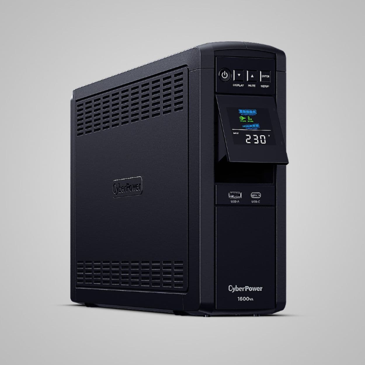 SAI Interactivo CyberPower CP1600EPFCLCD 1600VA/1000W | Onda Pura, AVR y Puertos USB