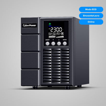 SAI CyberPower OLS1000EA Online Doble Conversión - 1000VA/900W - Onda Pura - Torre