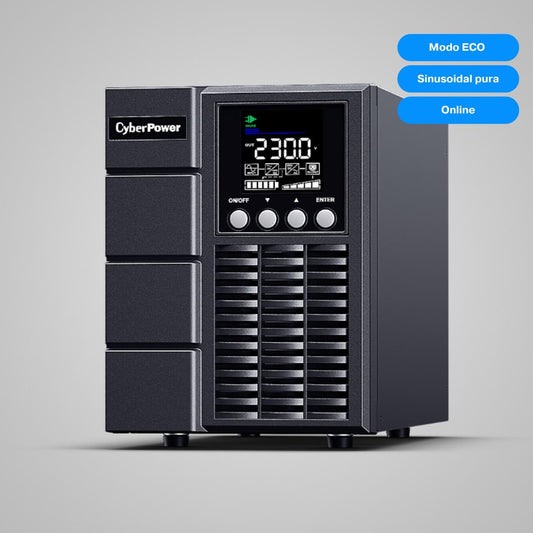 SAI CyberPower OLS1000EA Online Doble Conversión - 1000VA/900W - Onda Pura - Torre