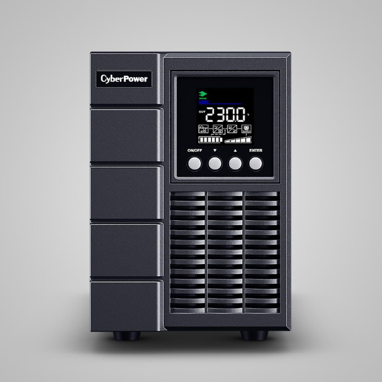 SAI Online CyberPower OLS1500EA 1350W | Torre, Onda Pura con 2 Tomas Schuko + 2 IEC