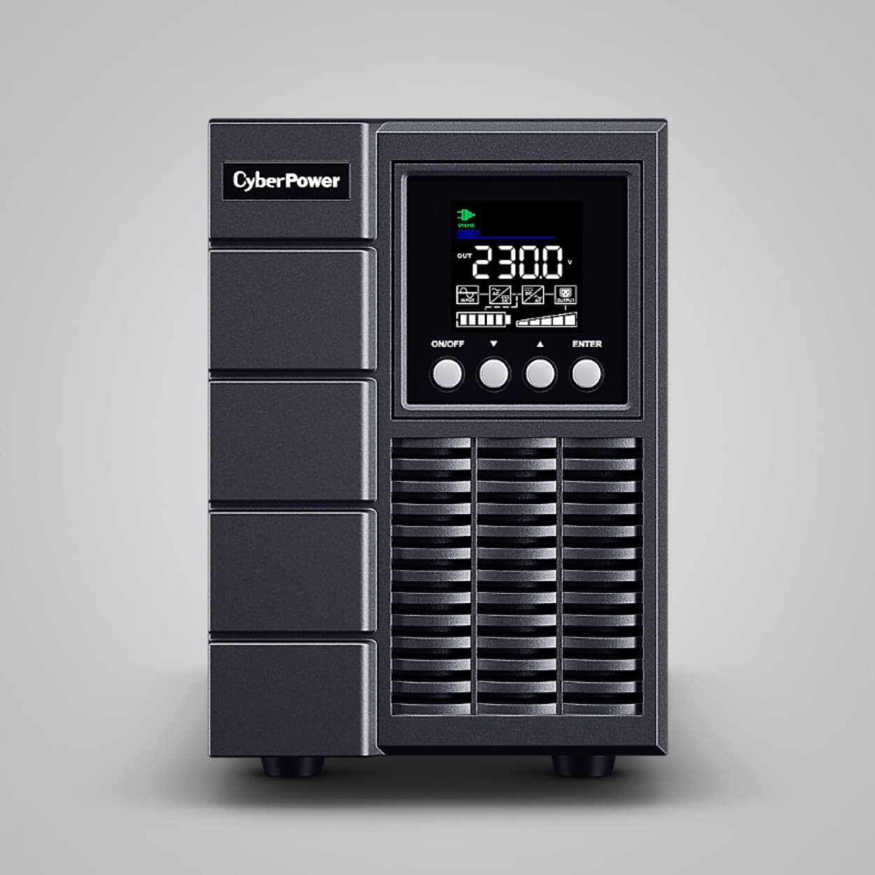 SAI Online CyberPower OLS2000EA-DE 1800W | Torre, Onda Pura con 2 Tomas Schuko + 2 IEC