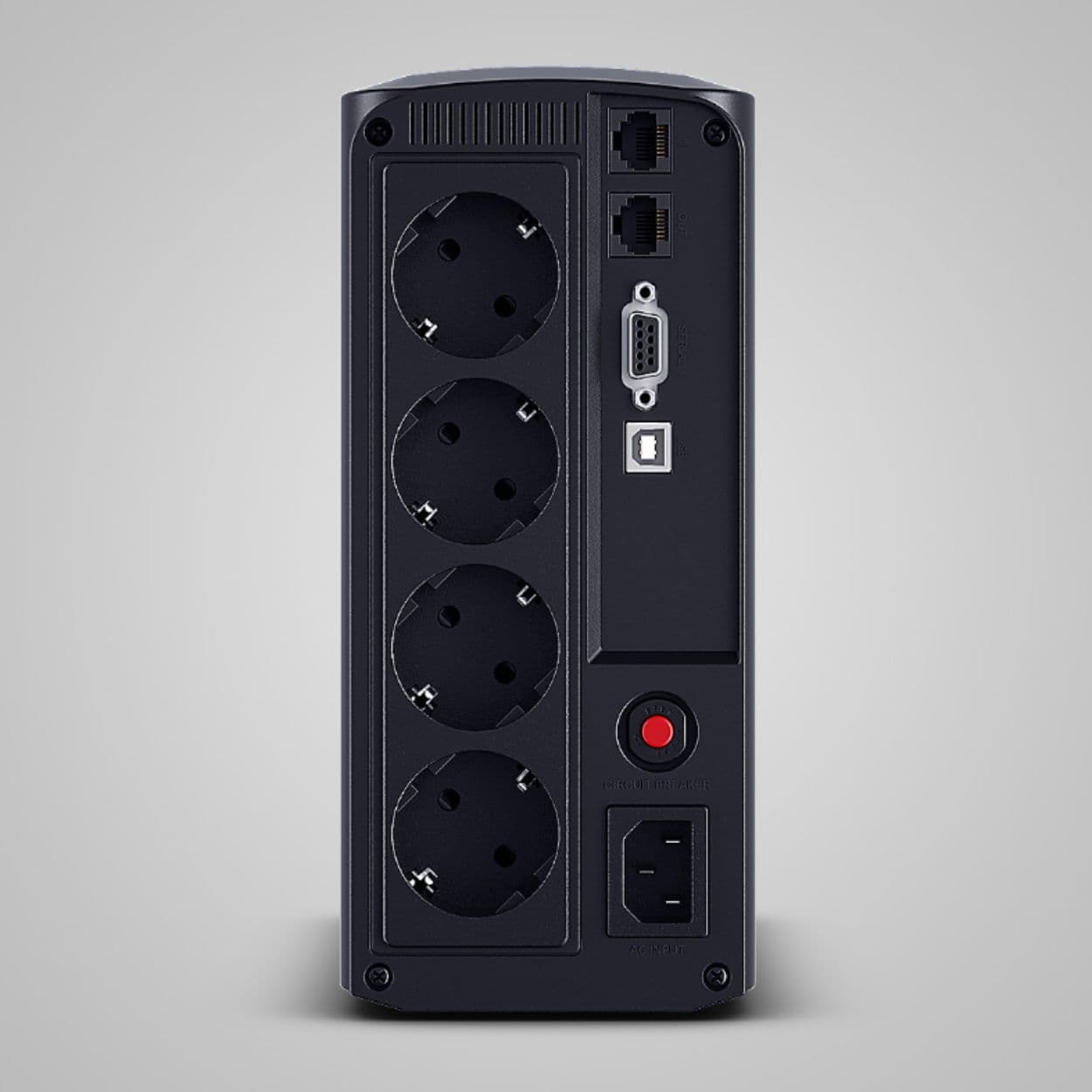SAI CyberPower VP700ELCD - 700VA/390W - Line-Interactive - Pantalla LCD - 4 Tomas Schuko - Protección PC y Hogar