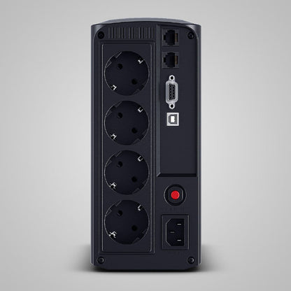 SAI CyberPower VP700ELCD - 700VA/390W - Line-Interactive - Pantalla LCD - 4 Tomas Schuko - Protección PC y Hogar
